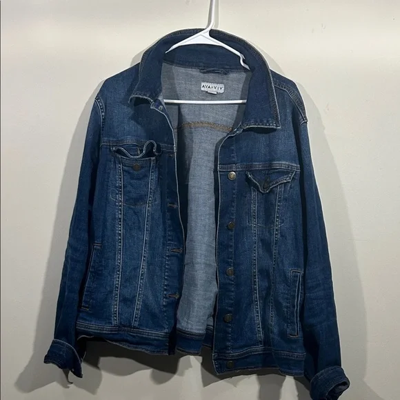 Ava Viv Jean jacket 1x - Picture 1 of 6